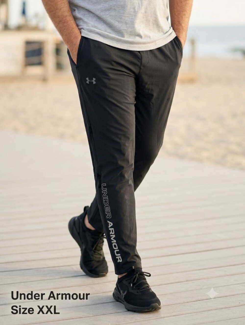Gorpcore Athleisure Tech Joggers Minimalist Tapered Track Pants Running Casual